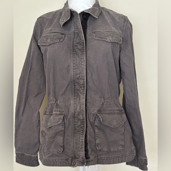Lucky Brand Jackets & Blazers - Lucky Brand Charcoal Utility Jacket Size Small